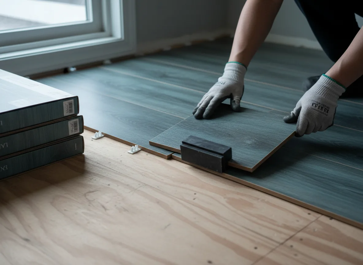 Luxury Vinyl Plank Installation company in Thornfield, MO